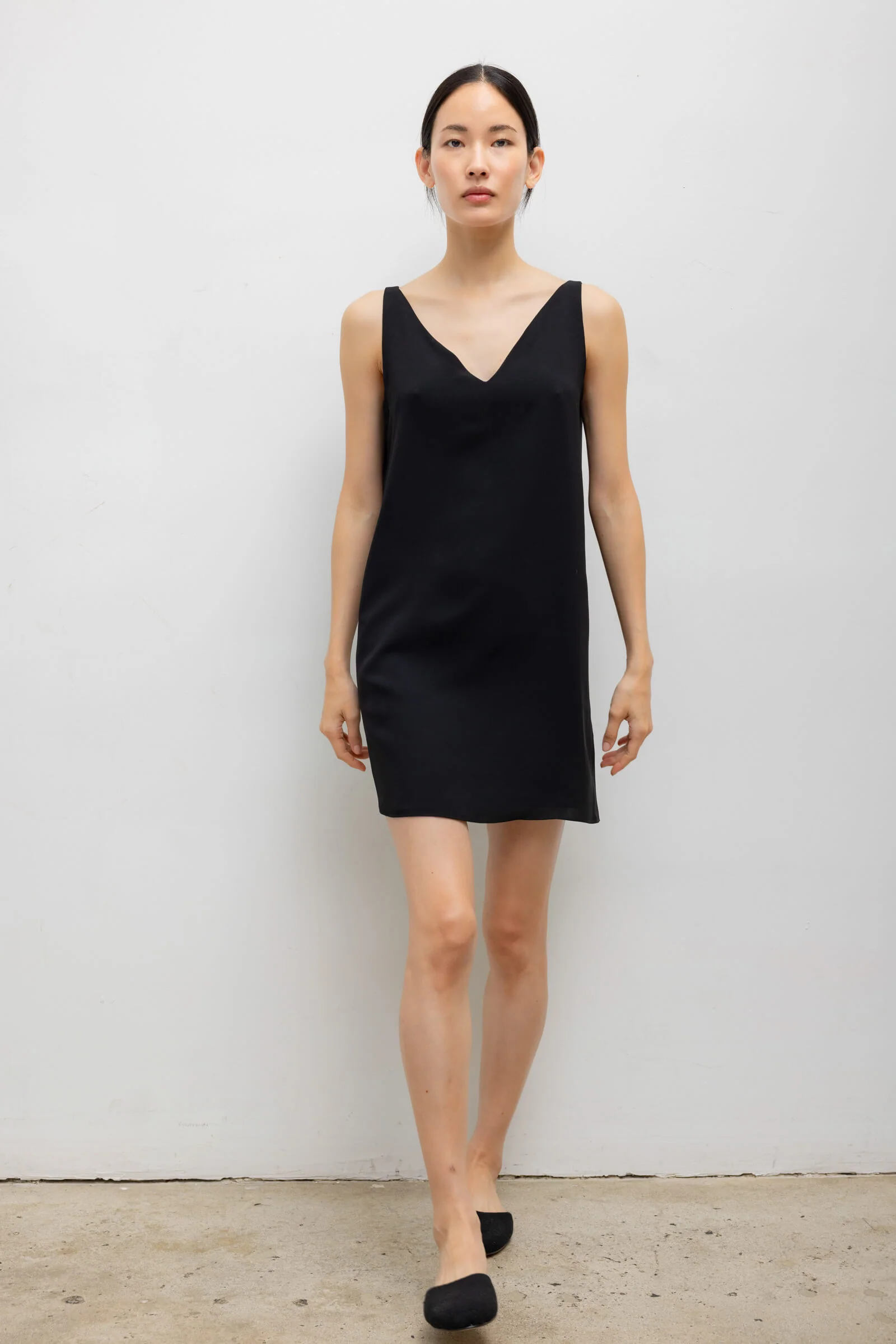 Ari V Neck Mini Dress - Image 3