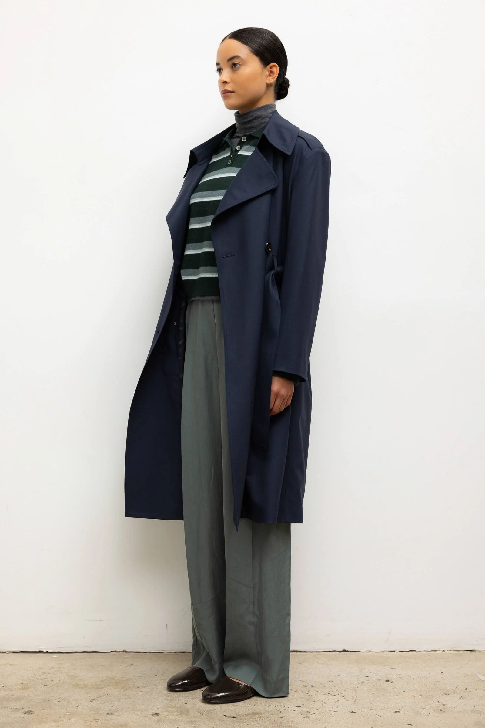 Jane Double Breasted Trench - Image 5