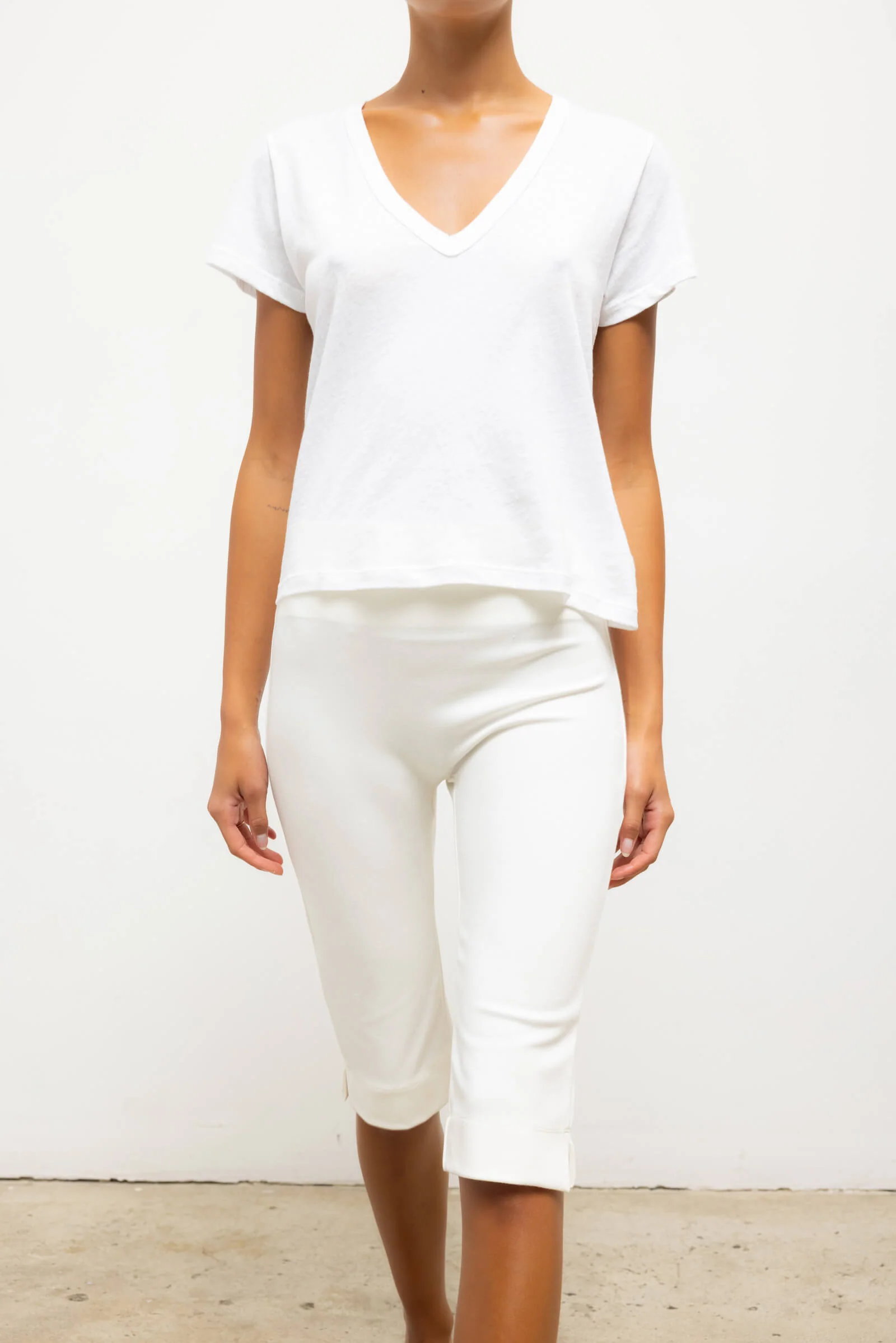Laura V Neck Tee - Image 5