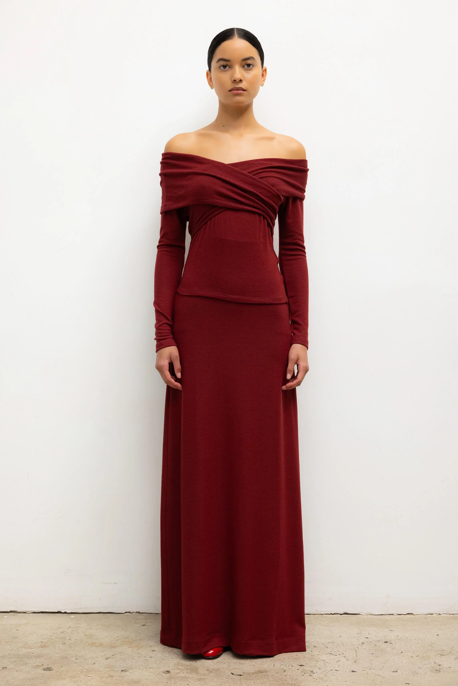 Lauren High Waist Maxi Skirt