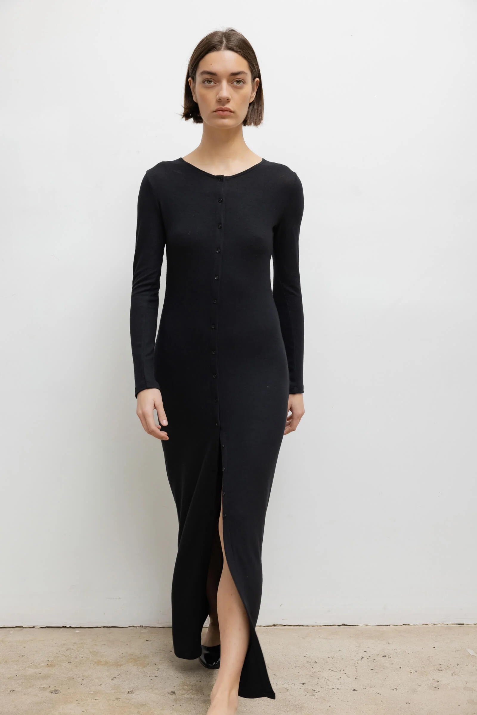 Lauren Long Sleeve Cardigan Dress - Image 3