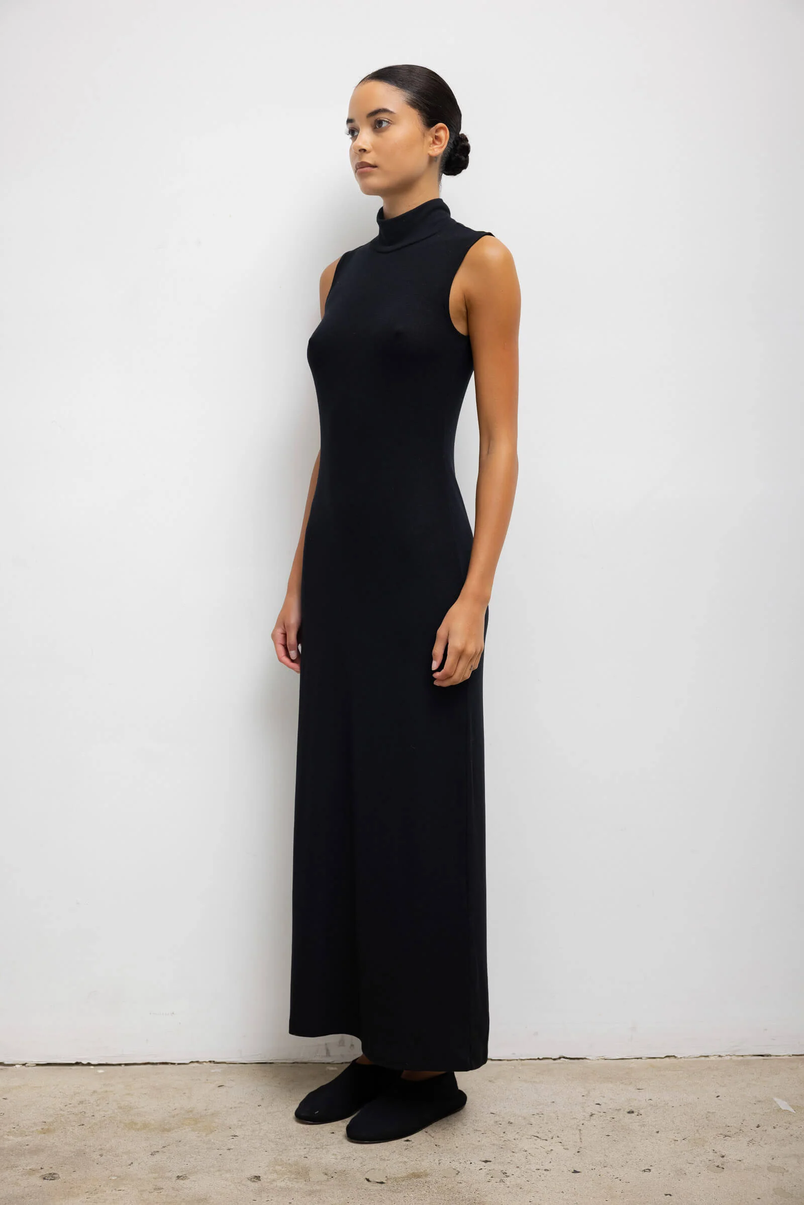 Lauren Sleeveless Turtleneck Maxi Dress - Image 5
