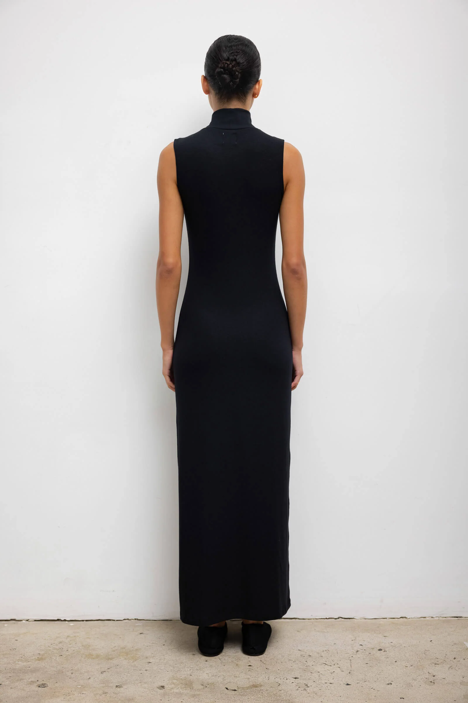 Lauren Sleeveless Turtleneck Maxi Dress - Image 6