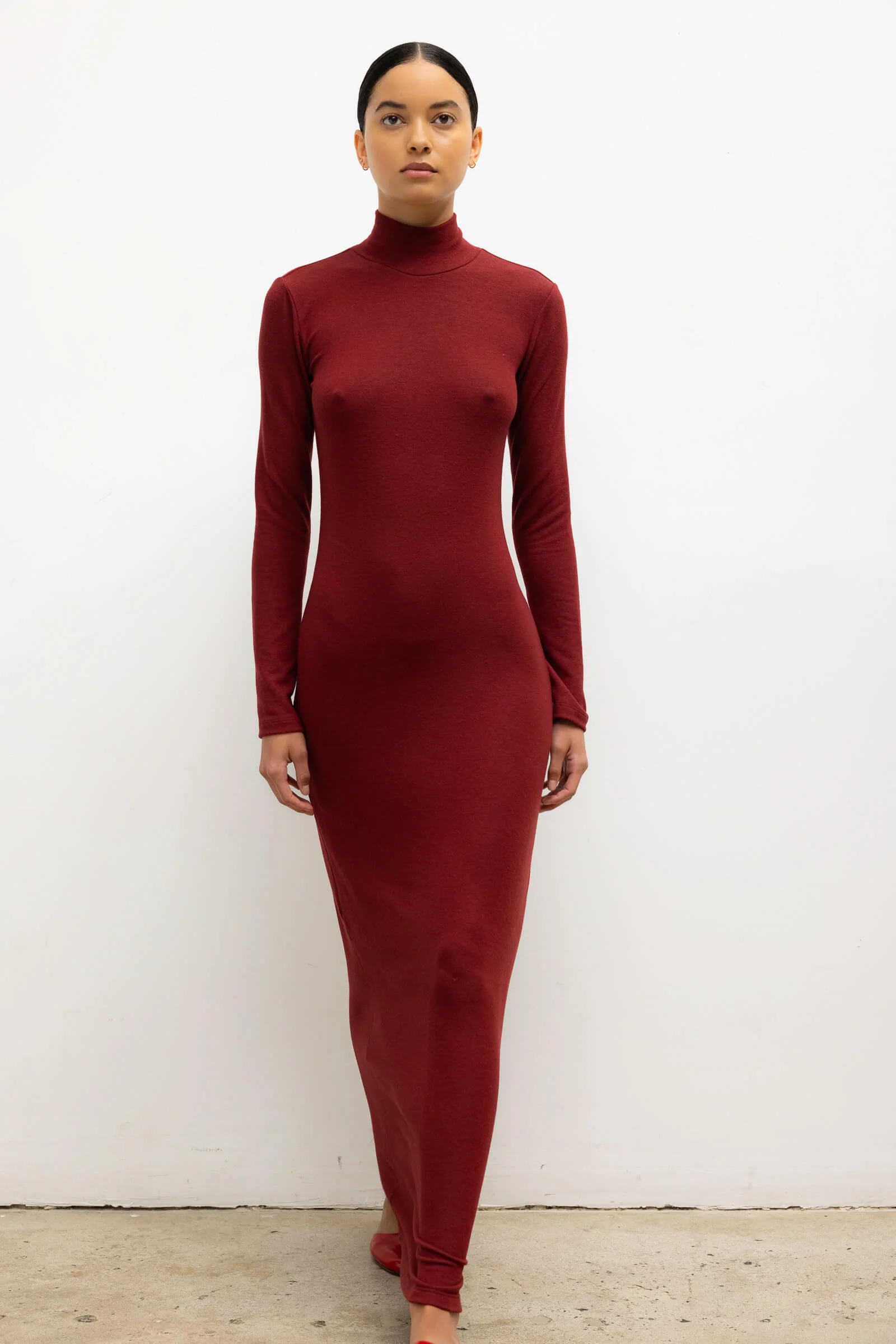 Lauren Turtleneck Maxi Dress - Image 3