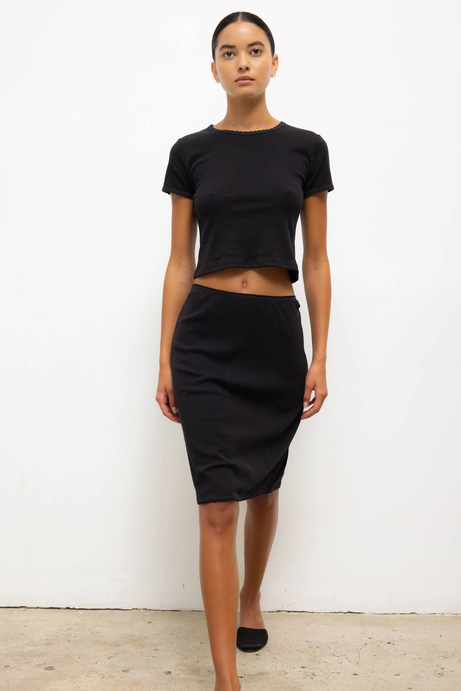 Pointelle Baby Tee - Image 4