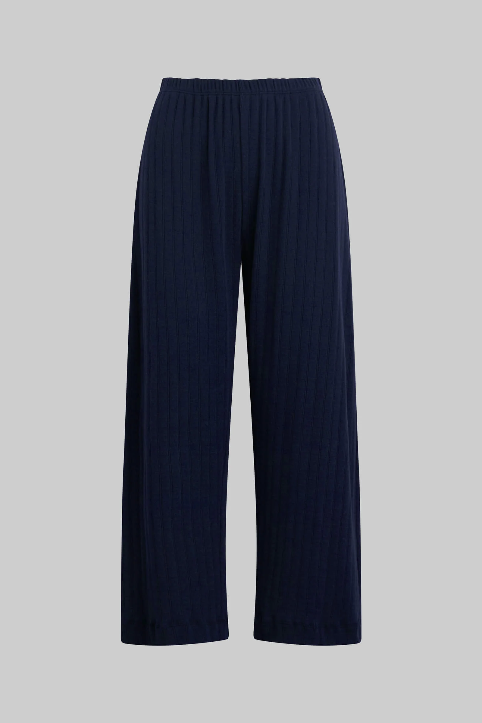 Pointelle Crop Wide Leg Pant - Image 2