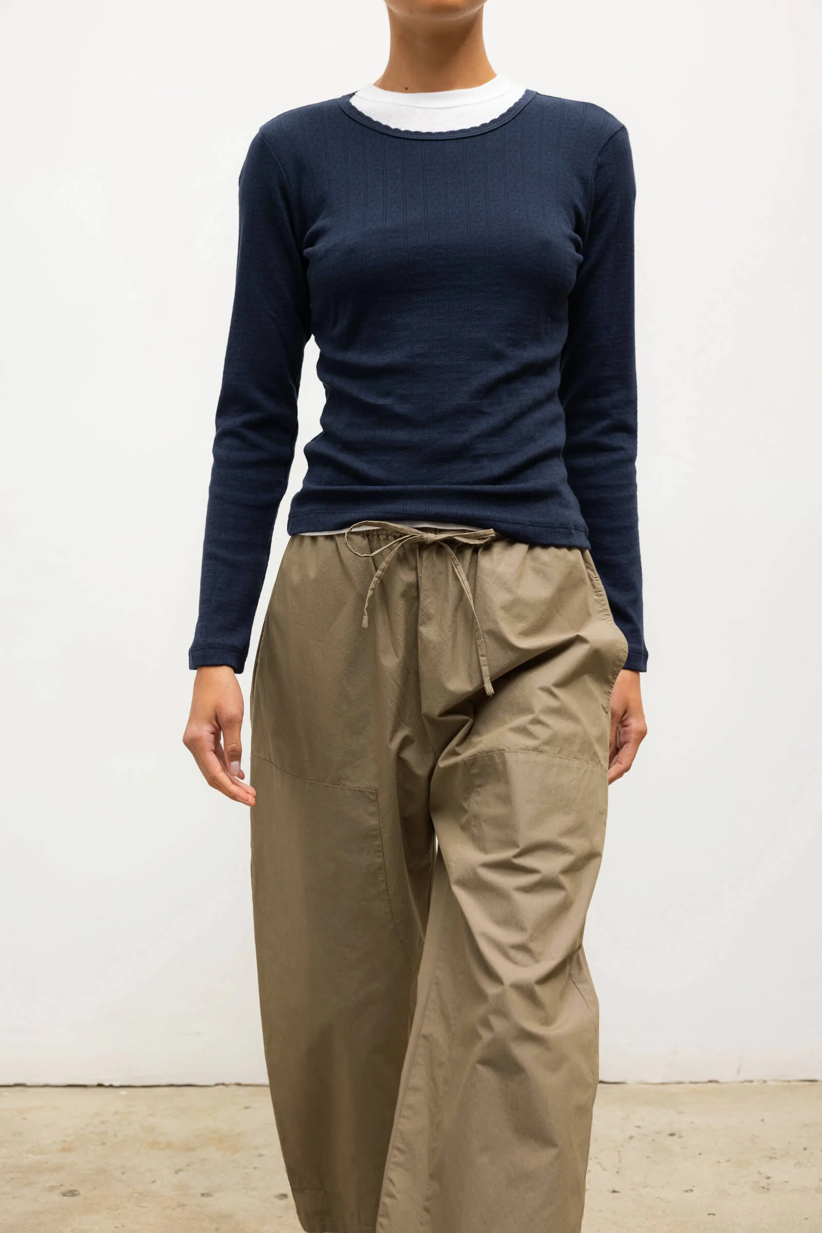 Pointelle Slim Fit Long Sleeve - Image 5
