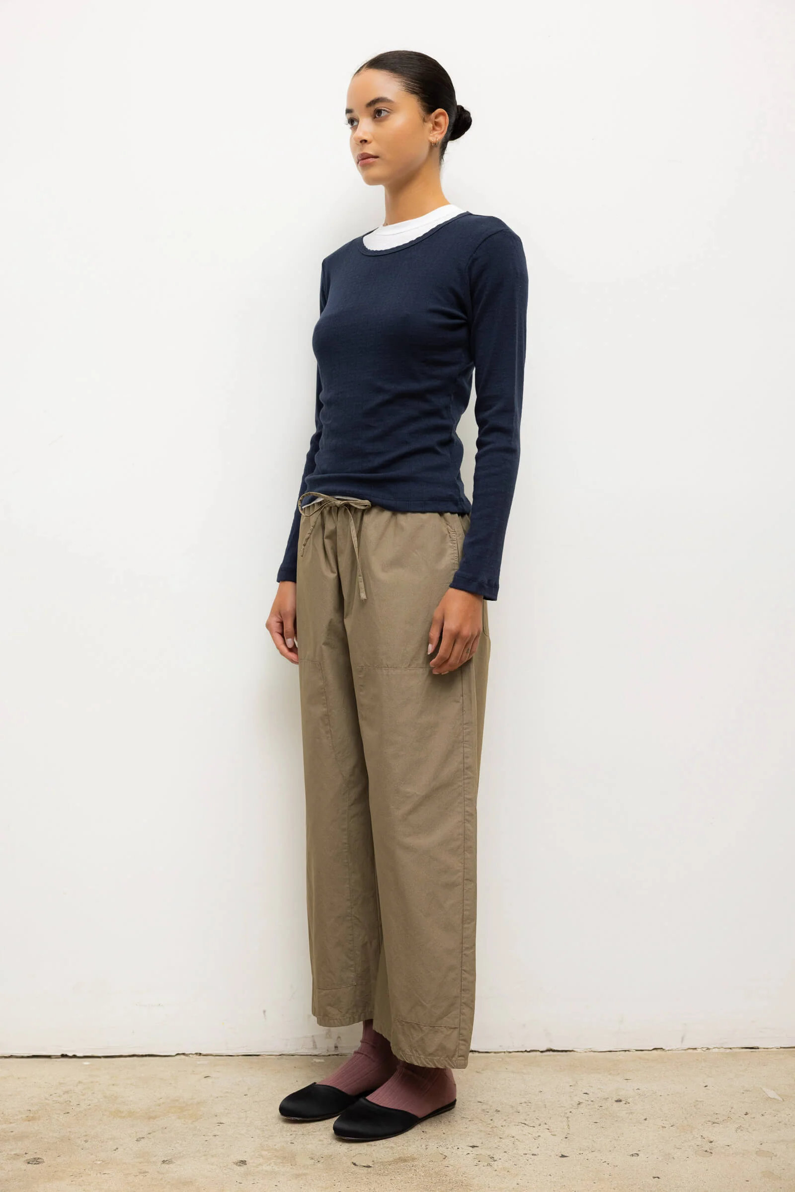 Pointelle Slim Fit Long Sleeve - Image 6